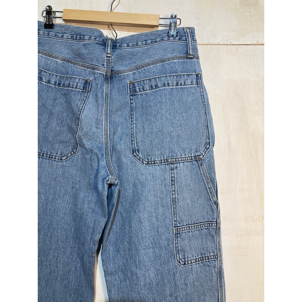 Madewell Women’s Carpenter Jeans Utility Baggy Perfect Vintage High Waist Sz 30 - Picture 2 of 7
